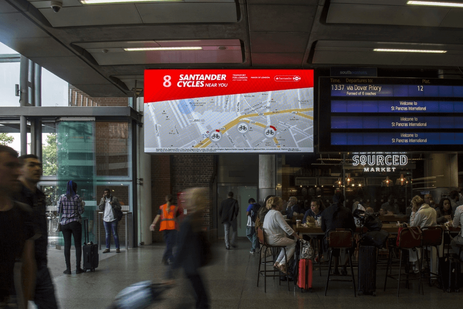 Santander DOOH